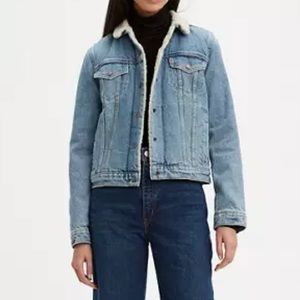 LEVI ORIGINAL SHERPA TRUCKER JACKET